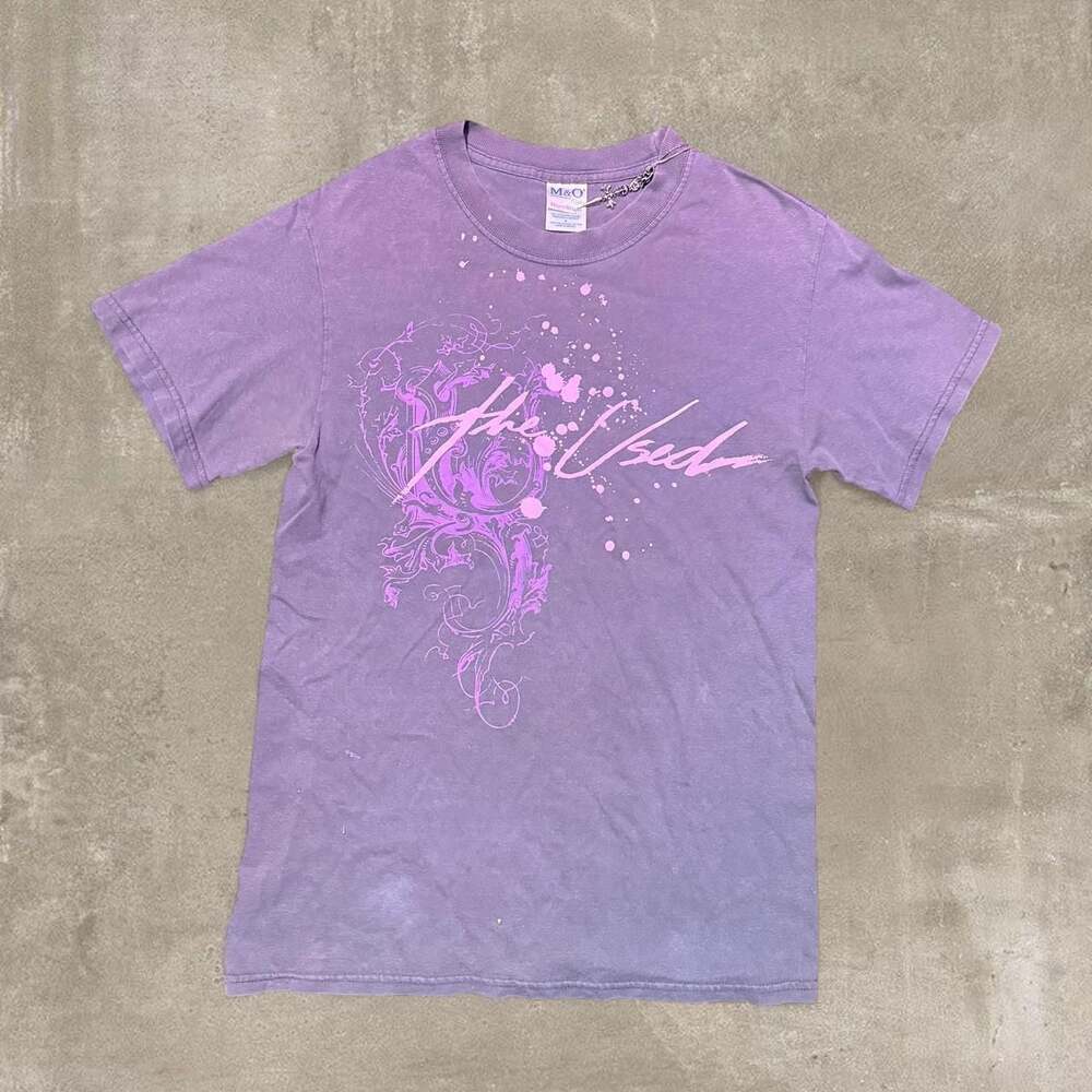 M&O Knits The Used Y2K Band Graphic Tee